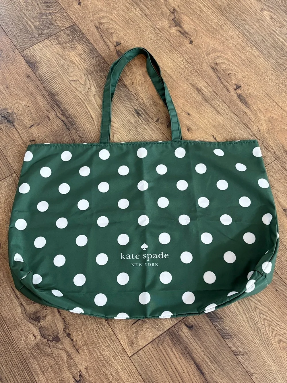 Like New KATE SPADE Dot Canvas Tote Bag Sz: OS - Picture 6 of 14